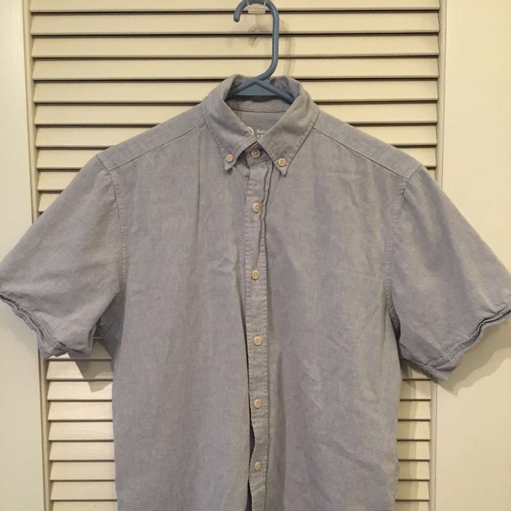 Outlier Pivot short sleeve button up